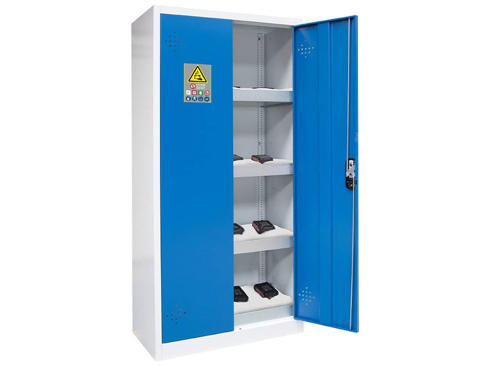 Ecosafe 2 Doors Tall Cupboard with 4 Fireproof Cushions - MSE Supplies LLC
