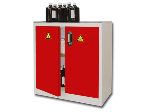 Ecosafe 2- Red Door Working Cover Safety Cabinet - MSE Supplies LLC