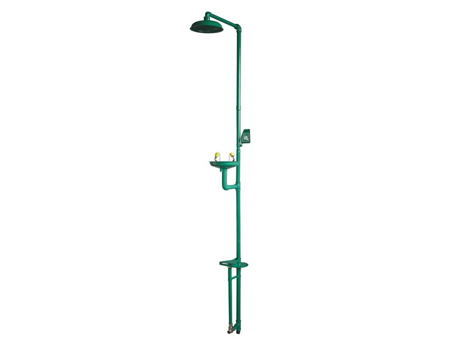 Ecosafe Combination Shower Eyewasher for Outdoor Use - MSE Supplies LLC