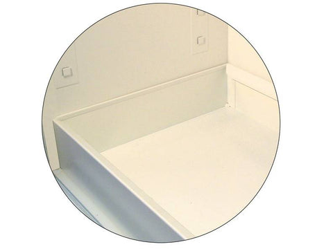Ecosafe Containment Sump in PVC - White - MSE Supplies LLC