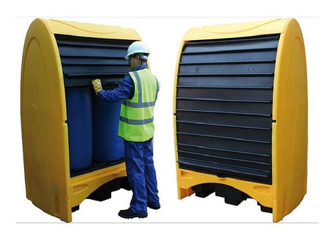 Ecosafe Covered Polyethylene Outdoor Spill Pallett - MSE Supplies LLC