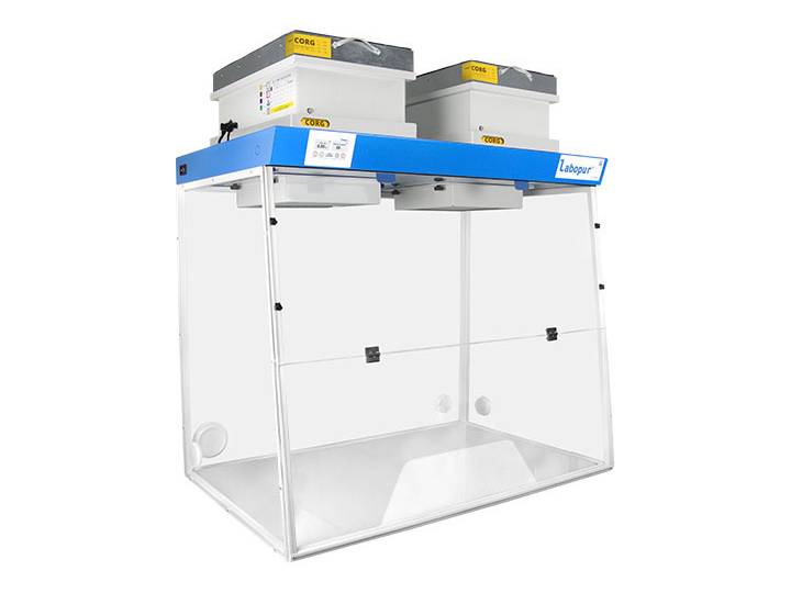 Ecosafe Ductless Fume Hood 1200 MM - 2 Modules - For Liquid & Powder - One Opening - MSE Supplies LLC