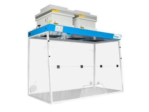 Ecosafe Ductless Fume Hood 1500 MM - 2 Modules - For Clean Room - One Opening - MSE Supplies LLC