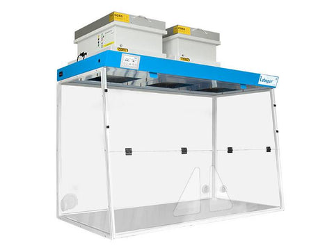 Ecosafe Ductless Fume Hood 1500 MM - 2 Modules - For Liquid - Two Openings - MSE Supplies LLC