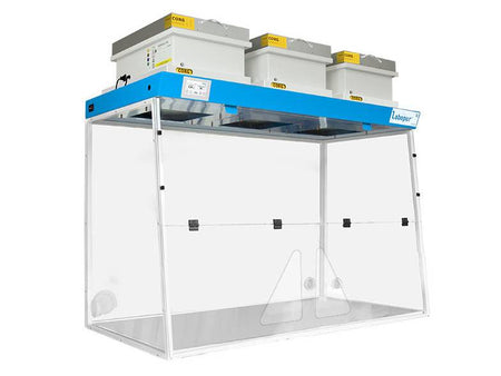 Ecosafe Ductless Fume Hood 1500 MM - 3 Modules - For Liquid - Two Openings - MSE Supplies LLC