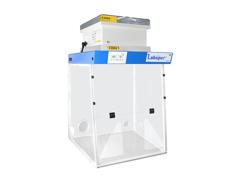 Ecosafe Ductless Fume Hood 600 MM - 1 Module - For Liquid - Two Openings - MSE Supplies LLC