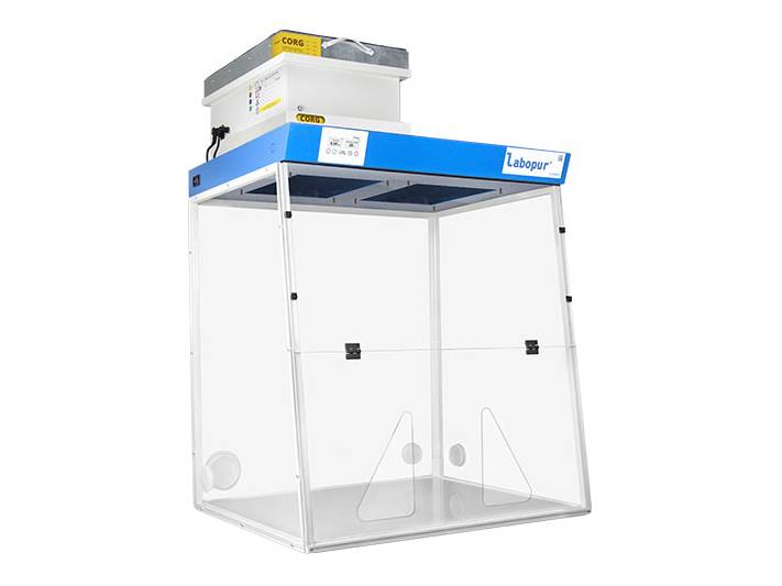 Ecosafe Ductless Fume Hood 900 MM - 1 Module - For Liquid - Two Openings - MSE Supplies LLC