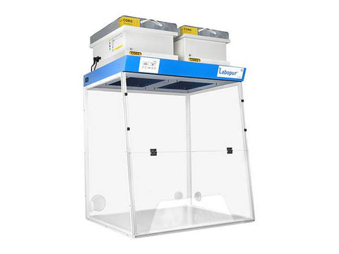 Ecosafe Ductless Fume Hood 900 MM - 2 Modules - For Liquid - One Opening - MSE Supplies LLC