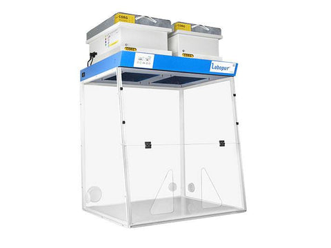 Ecosafe Ductless Fume Hood 900 Mm - 2 Modules - For Liquid - Two Openings - MSE Supplies LLC