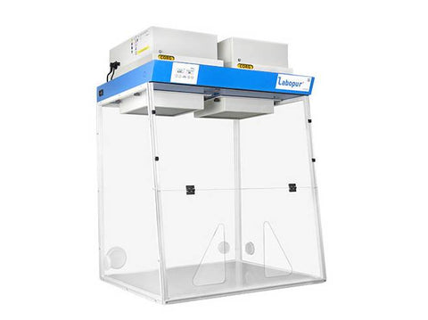 Ecosafe Ductless Fume Hood 900 MM - 2 Modules - Two Openings - MSE Supplies LLC