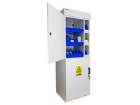 Ecosafe Eco-Designed Safety Cabinet for Acids and Bases - High 2 Hinged Doors - MSE Supplies LLC