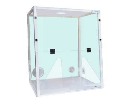 Ecosafe Fume Hood Labopur® H06 for A Connection to the Outside - 2 Hand Passage - MSE Supplies LLC