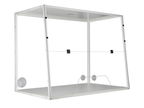 Ecosafe Fume Hood Labopur® H12 for A Connection to the Outside - 1 Trapezoidal Opening - MSE Supplies LLC