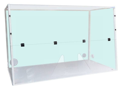 Ecosafe Fume Hood Labopur® H15 for A Connection to the Outside - 2 Hand Passage - MSE Supplies LLC