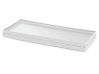 Ecosafe Retention Shelf in White PVC, 3/10ths Thick for E35 Shelf - MSE Supplies LLC