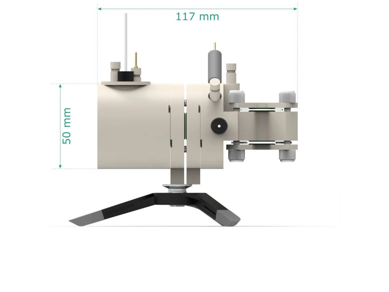 Electrolyte-Gated Transistor Photo-Electrochemical H-Cell, Electrochemical Products, Redox.me, MSE Supplies