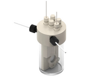 Electrosynthesis Reactor D-Series, 30 MM OD, Divided Cell, 5-Port, Electrochemical Products, Redox.me, MSE Supplies