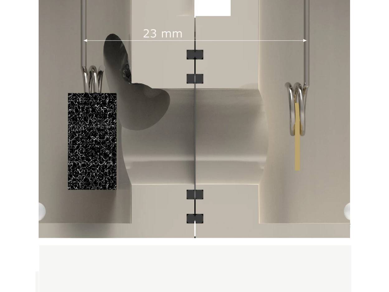 Electrosynthesis Reactor E-Series/Septa, Divided Cell, 2X4-Port, Electrochemical Products, Redox.me, MSE Supplies