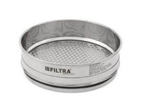 FILTRA Test Sieve - SS Sieve with Round Perforated Plate, Ø 305mm - MSE Supplies LLC