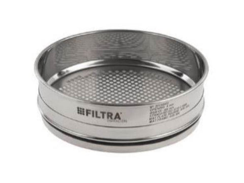FILTRA Test Sieve - SS Sieve with Square Perforated Plate, Ø 305mm - MSE Supplies LLC