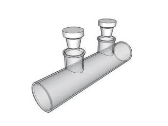 MSE PRO Cylinder Type Cuvettes With Stopper, 10mm Path Length, Optical Glass (340nm-2500nm), Laboratory Spectrometers and Spectrophotometers, MSE Supplies LLC, MSE Supplies