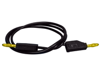 Gaskatel Test Lead Black 4/4 mm 2.5 mm² 750 mm, Pk of 10 - MSE Supplies LLC