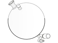 Heidolph 10L Receiving Flask with Drainage Underneath, Labware, Heidolph North America, MSE Supplies