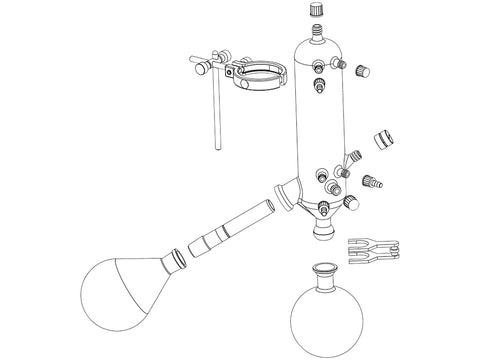Heidolph G3 Glassware Set, Labware, Heidolph North America, MSE Supplies