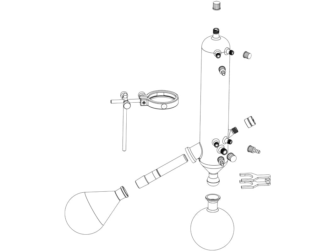 Heidolph G3 XL Glassware Set, Labware, Heidolph North America, MSE Supplies