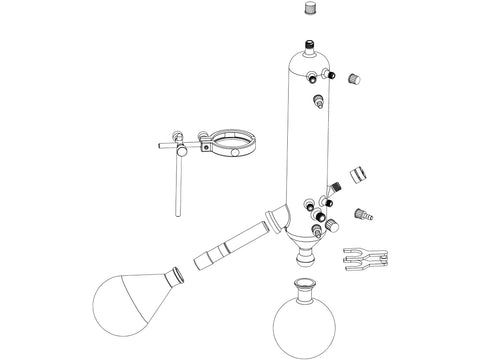 Heidolph G3 XL Glassware Set, Labware, Heidolph North America, MSE Supplies