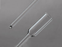 Hilgenberg Borosilicate Glass Double Funnel Mark-Tubes, Pk of 25 - MSE Supplies LLC