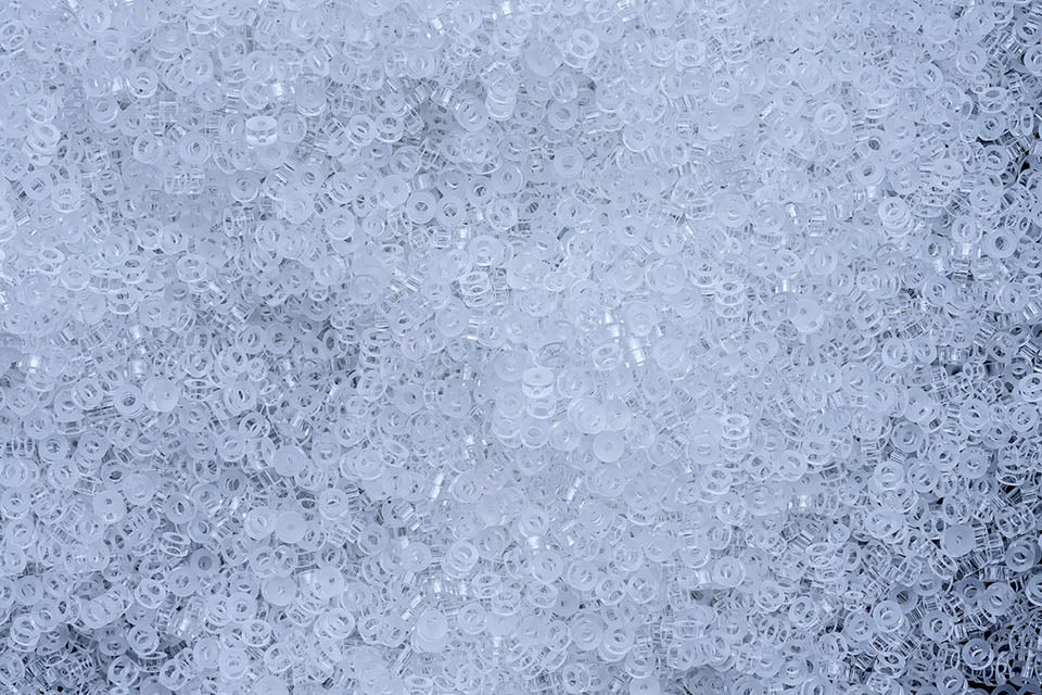 Hilgenberg Borosilicate Glass Raschig Rings, Pk of 1kg - MSE Supplies LLC