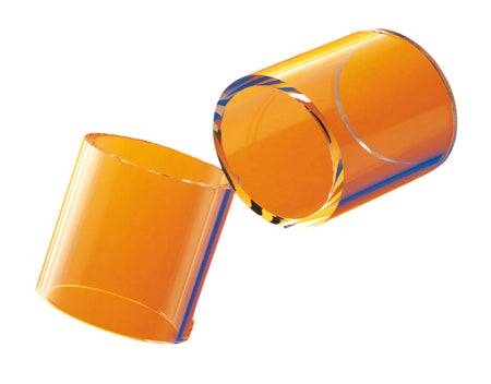 Hilgenberg Borosilicate Glass Raschig Rings, Pk of 1kg - MSE Supplies LLC