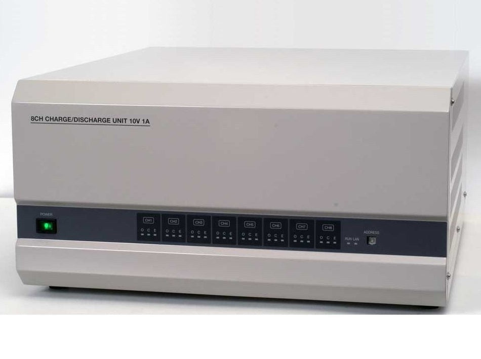 Eight-Channel Battery Charge and Discharge System, Battery Equipment, Hokuto-Denko, MSE Supplies