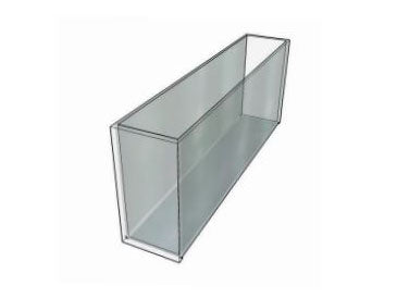 MSE PRO Liquid Sample Pool (Lovibond), 133.35mm Path Length, IR Quartz Glass Cuvettes (250nm-3500nm), Laboratory Spectrometers and Spectrophotometers, MSE Supplies LLC, MSE Supplies