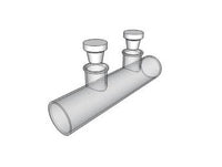MSE PRO Cylinder Type Cuvettes With Stopper, 100mm Path Length, IR Quartz Glass (250nm-3500nm), Laboratory Spectrometers and Spectrophotometers, MSE Supplies LLC, MSE Supplies