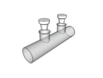 MSE PRO Cylinder Type Cuvettes With Stopper, 100mm Path Length, IR Quartz Glass (250nm-3500nm), Laboratory Spectrometers and Spectrophotometers, MSE Supplies LLC, MSE Supplies