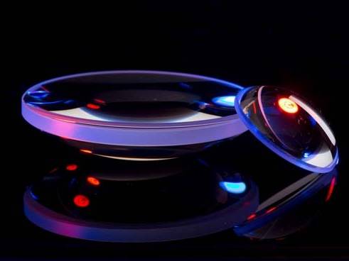 MSE PRO BK7 Plano-Convex Lenses with 1/4 Wave MgF<sub>2</sub> Coating@550nm, Ø10mm, Optics, MSE Supplies LLC, MSE Supplies