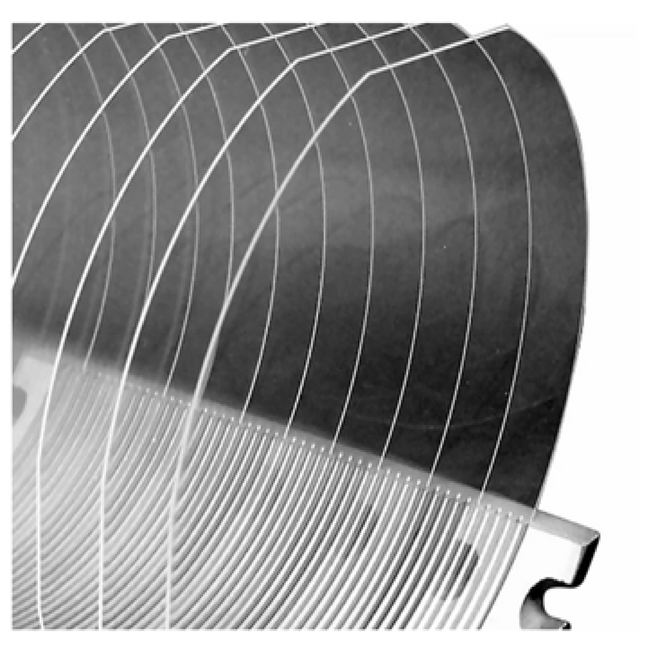 MSE PRO Dia. 4'' JGS3 Fused Silica Wafer, 1000 μm Thick, DSP, w/ Bevel, Primary Flat Only - Wafers - MSE Supplies LLC - MSE Supplies