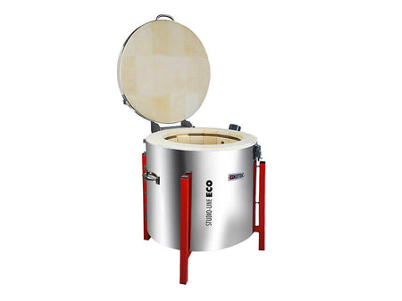 KITTEC ECO 95 S Studio-Line ECO electric top-loader Kilns, up to 1,320°C - MSE Supplies LLC