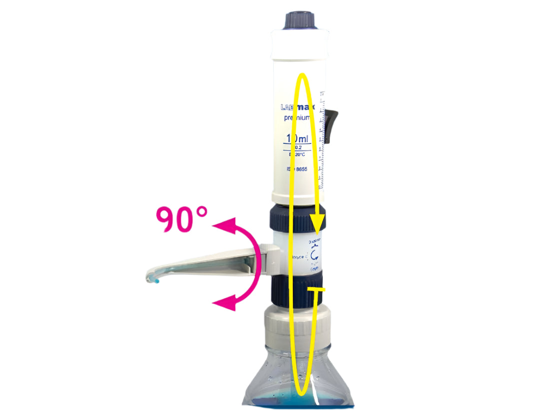Witeg Bottle-Top Dispenser LABMAX Eco