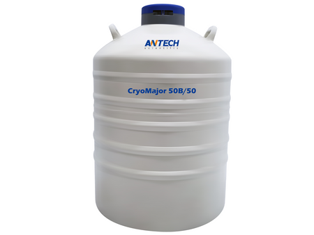 Antech 50L Liquid Nitrogen (LN<sub>2</sub>) Dewar, With Canisters, Cryogenic Storage, Antech, MSE Supplies