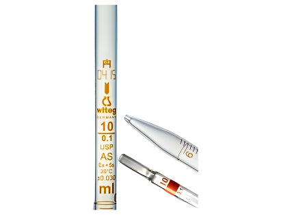 Witeg Graduated Pipettes USP Brown Graduated