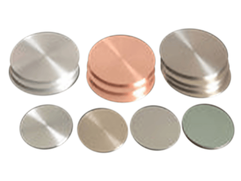 Magnetic Keeper Compatible Circular Sputtering Targets, Sputtering Targets, MSE Supplies LLC, MSE Supplies