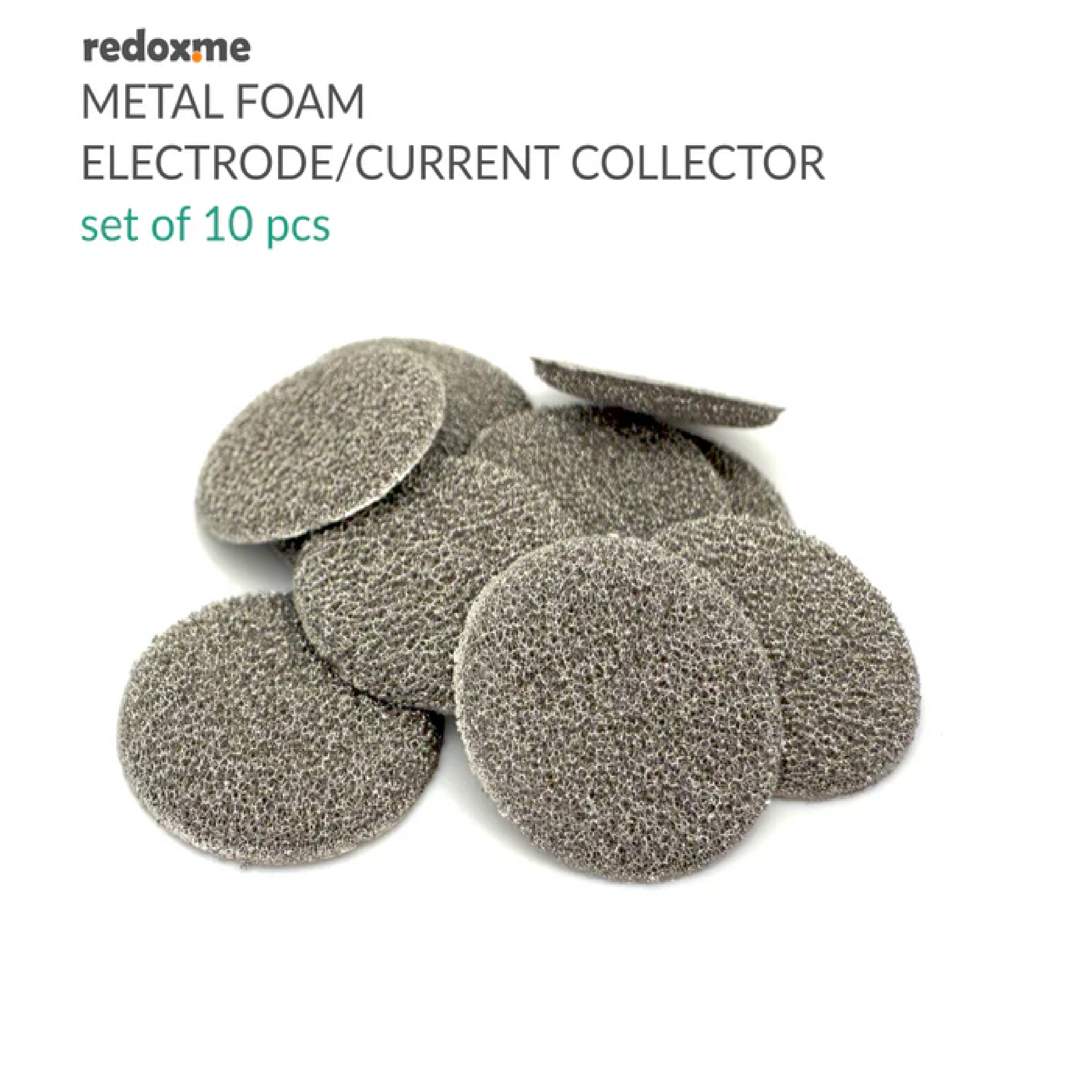 18 mm Dia. Nickel Foam/Current Collector - Electrochemical Products - Redox.me - MSE Supplies