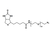 Monodispersed Poly(Ethylene Glycol) from PurePEG:(+)-Biotin-PEG23-CH2CH2N3 - MSE Supplies LLC