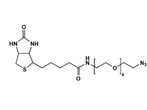 Monodispersed Poly(Ethylene Glycol) from PurePEG:(+)-Biotin-PEG4-CH2CH2N3 - MSE Supplies LLC