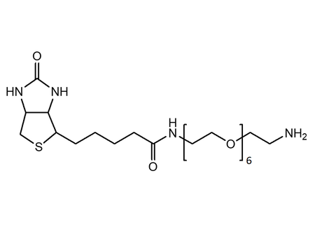 Monodispersed Poly(Ethylene Glycol) from PurePEG:(+)-Biotin-PEG6-CH2CH2NH2 - MSE Supplies LLC