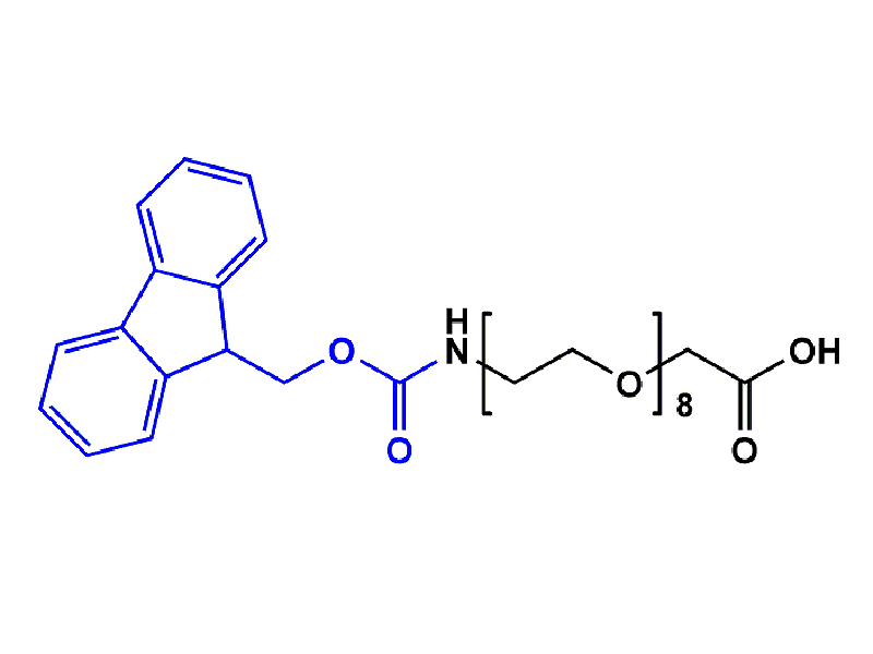 Monodispersed Poly(Ethylene Glycol) from PurePEG:FmocNH-PEG8-CH2COOH - MSE Supplies LLC