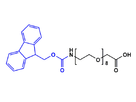 Monodispersed Poly(Ethylene Glycol) from PurePEG:FmocNH-PEG8-CH2COOH - MSE Supplies LLC